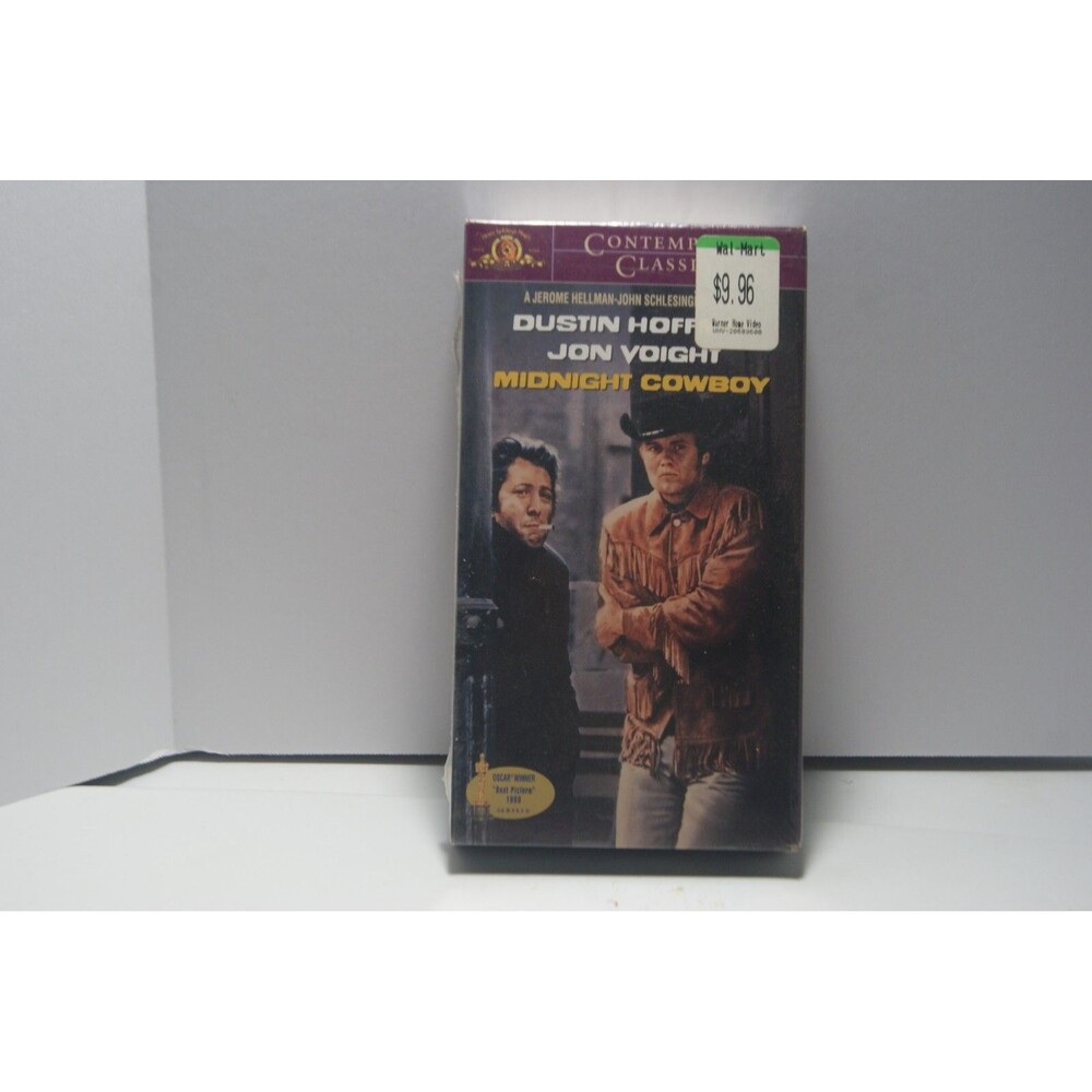 NEW SEALED Midnight Cowboy VHS Dustin Hoffman Jon Voight Vintage Drama